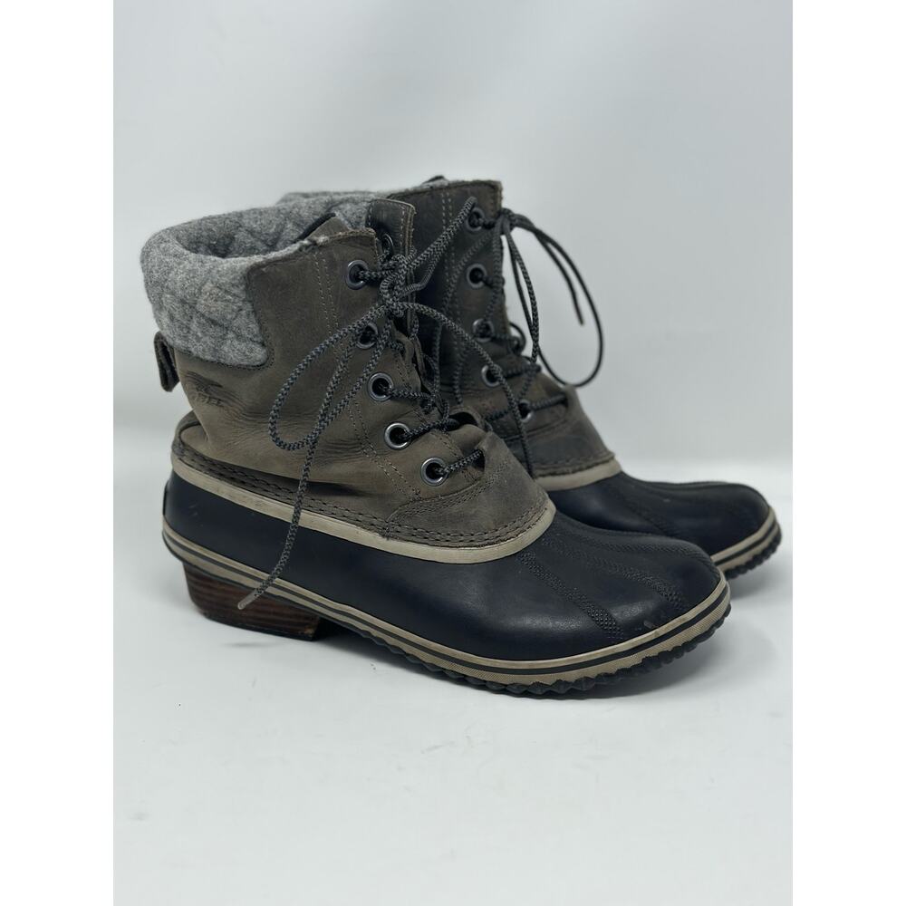 Sorel Women's Slimpack III Boots - Quarry Gray Size 10
